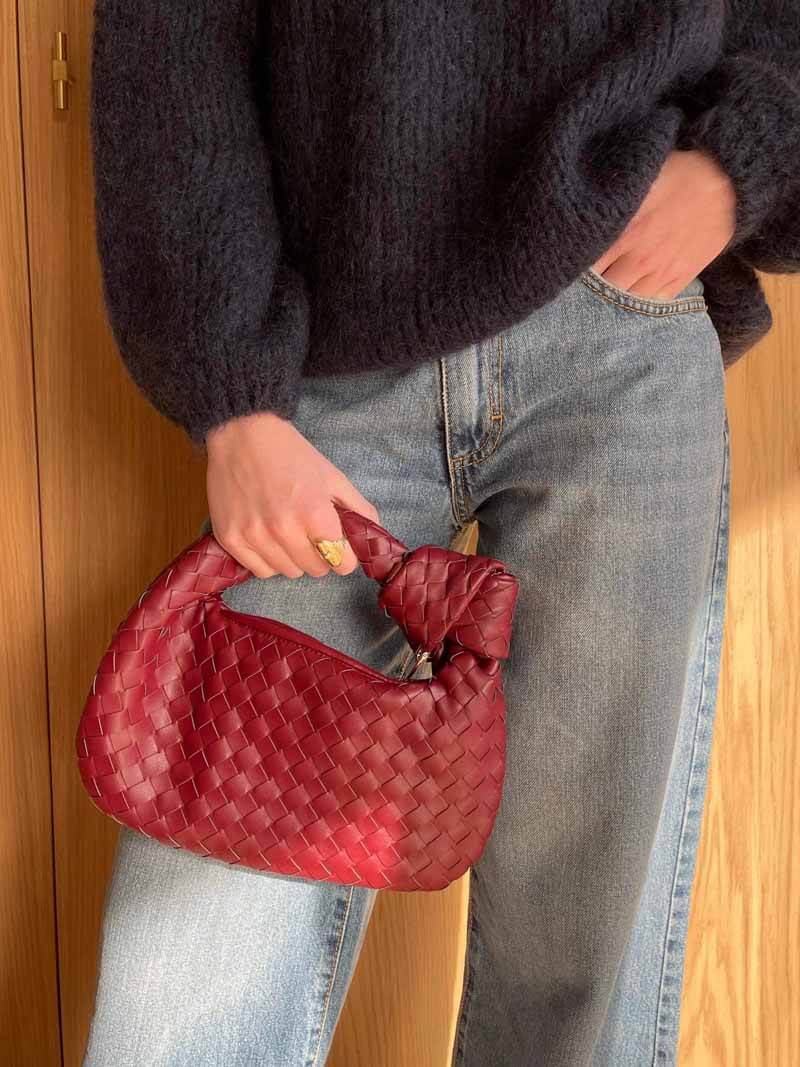 Woven Knot Handbag