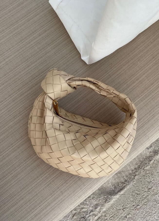 Woven Knot Handbag