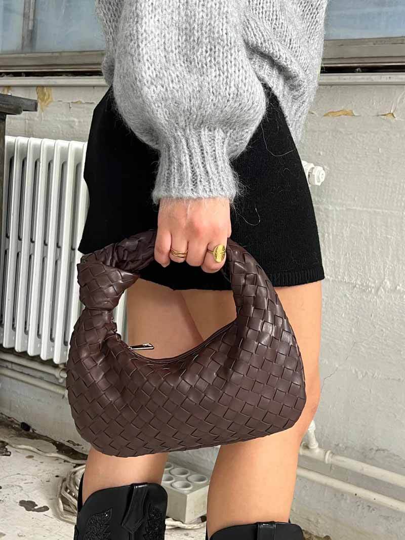 Woven Knot Handbag