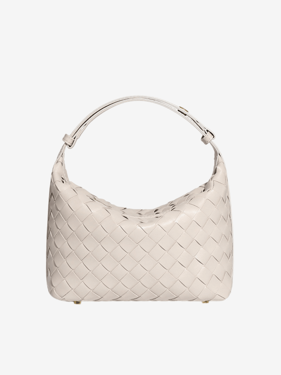 Mini Woven Top-Handle Bag
