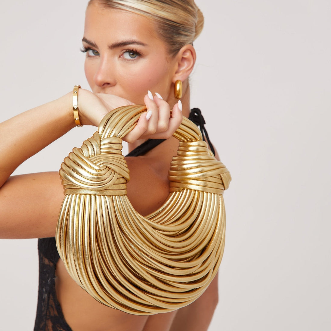 Sculpted Mini Handbag