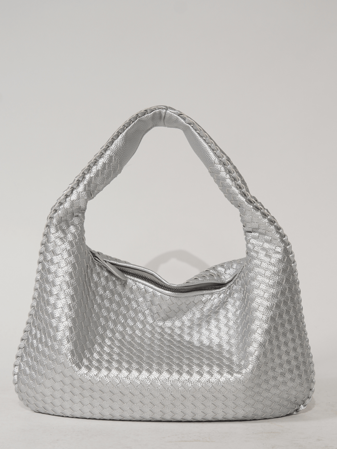 Woven Hobo Shoulder Bag