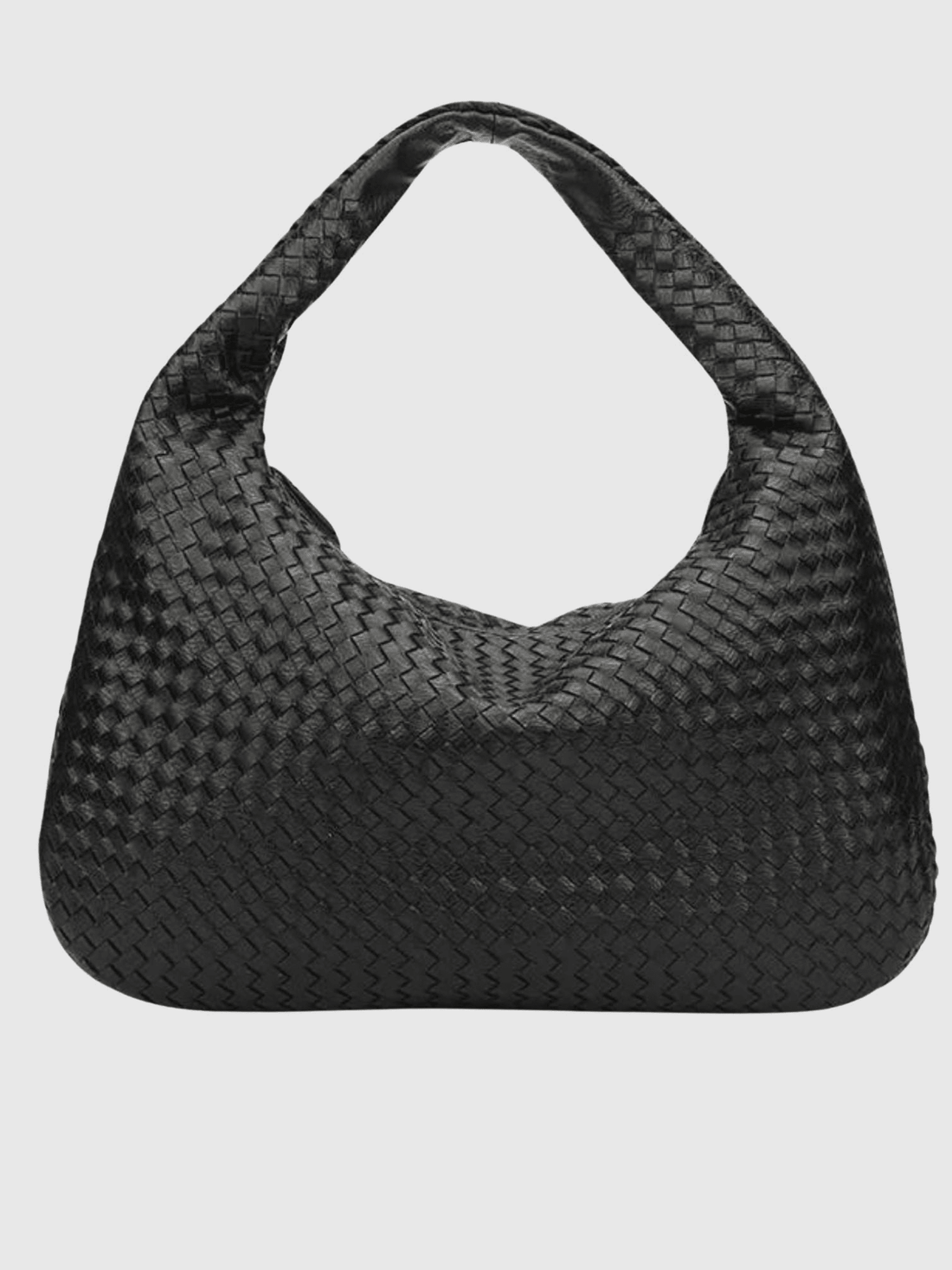 Woven Hobo Shoulder Bag