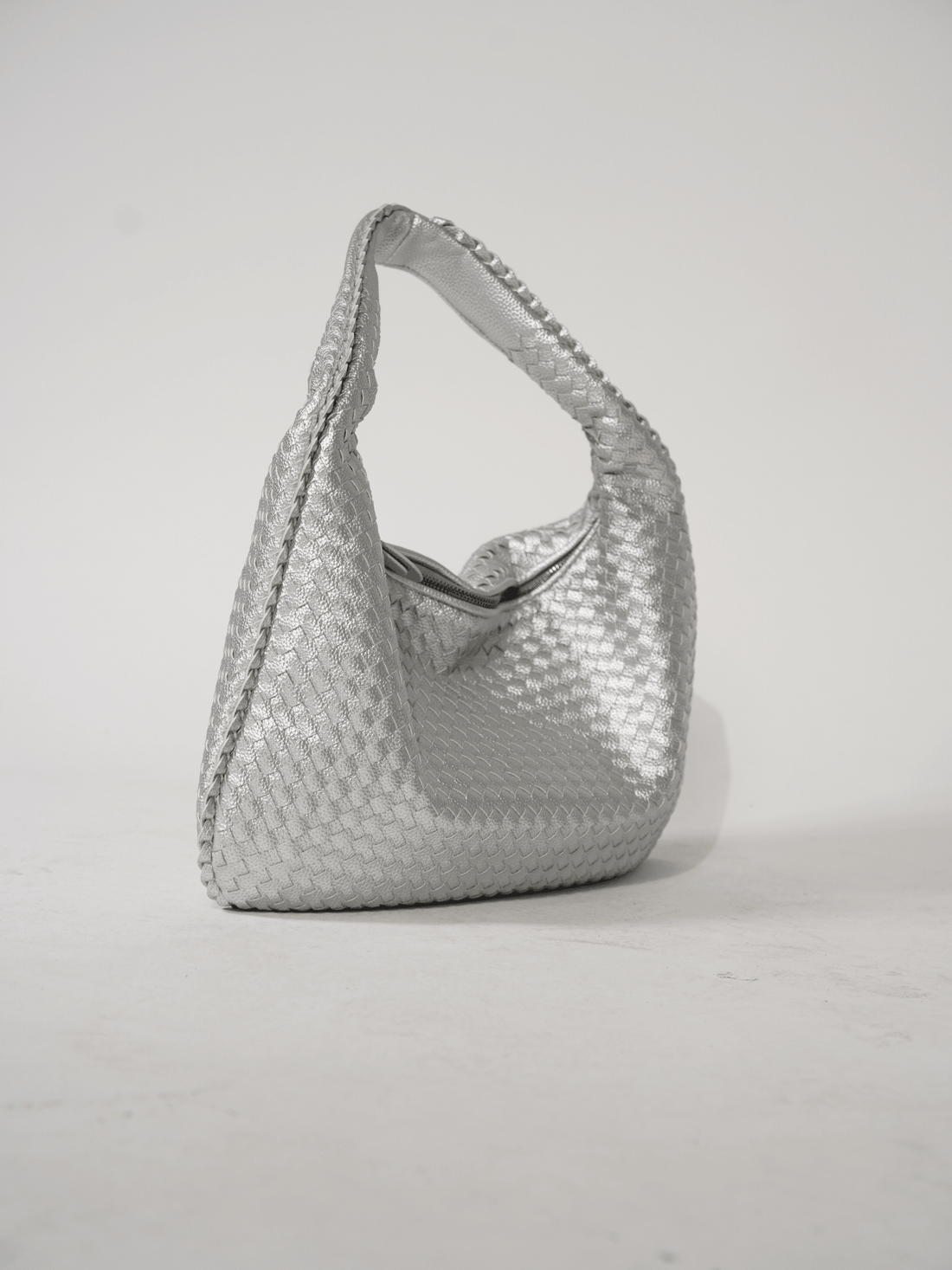 Woven Hobo Shoulder Bag